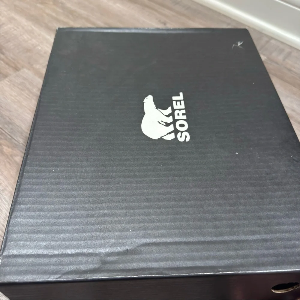 Sorel Kinetic Breakthru Acadia WP Waterproof Black Bootie Boots